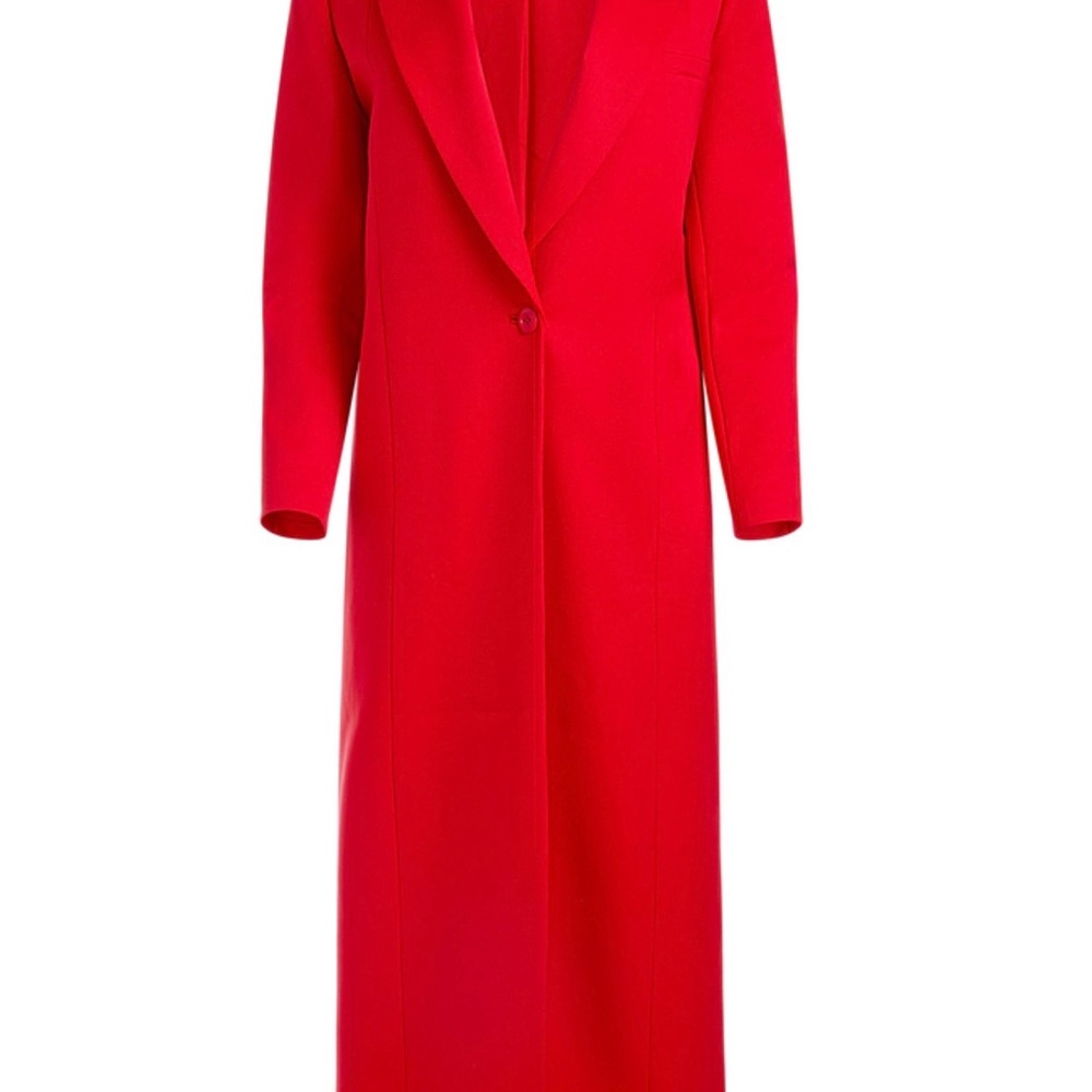 Alice + Olivia Red Blazer Coat